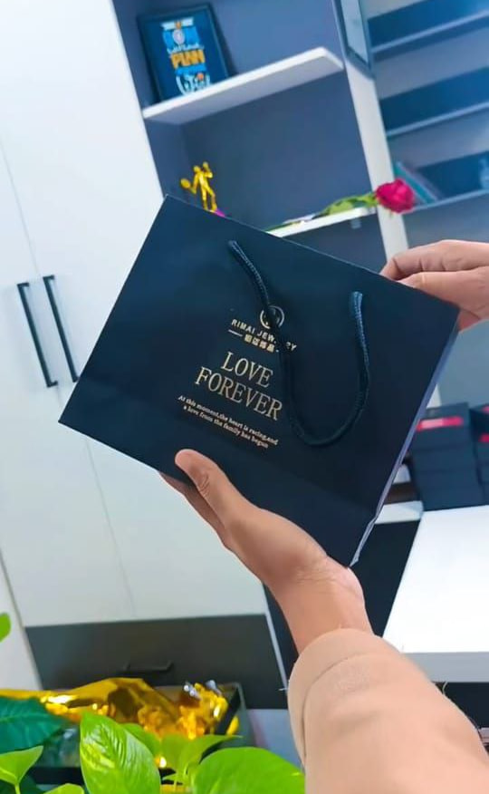 Love Forever Gold Pearl Necklace Set