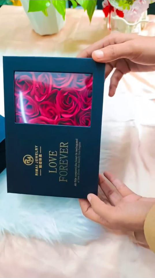 Premium Pearl Necklace with Ring and Earrings